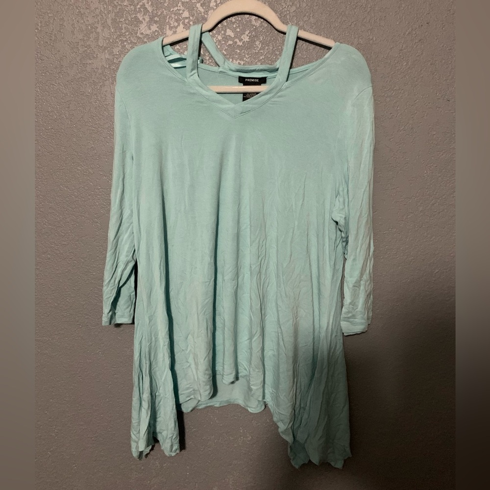 Light Blue Blouse